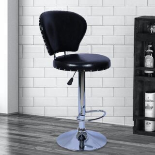 PU Leather Adjustable Counter Bar Stool