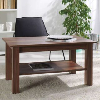 1200mm Walnut Office Coffee Table